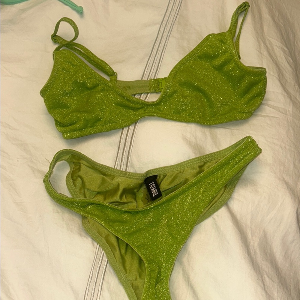 Triangl Swimwear Sparkling Lime Bikini